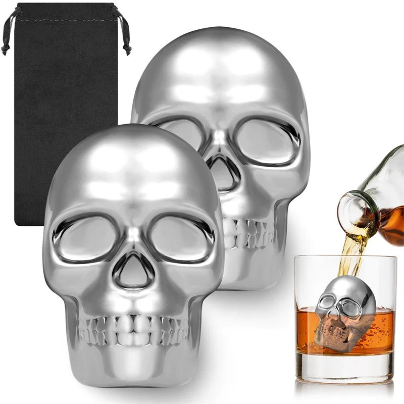Wine Whiskey Beer - Wielorazowe kamienie do whisky w kształcie