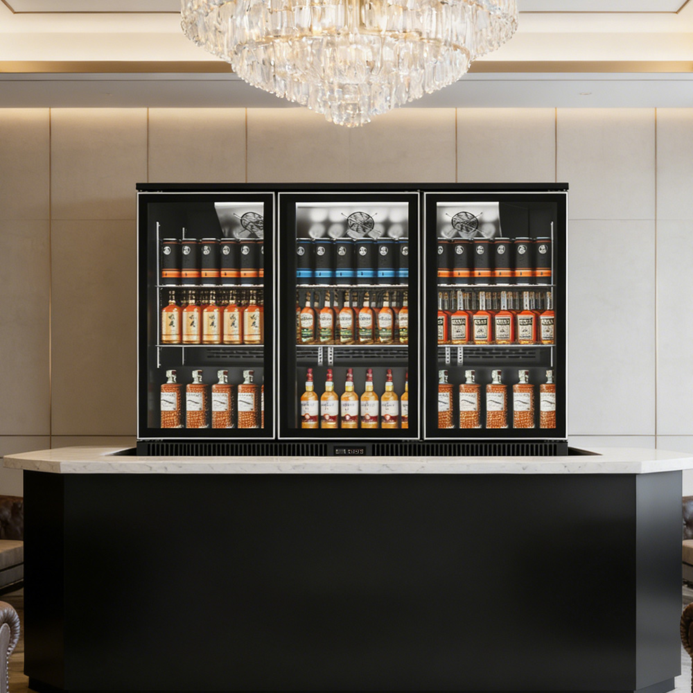 Wine And Beer Undercounter Fridge - Mini chłodziarka do napojów, lodówka barowa