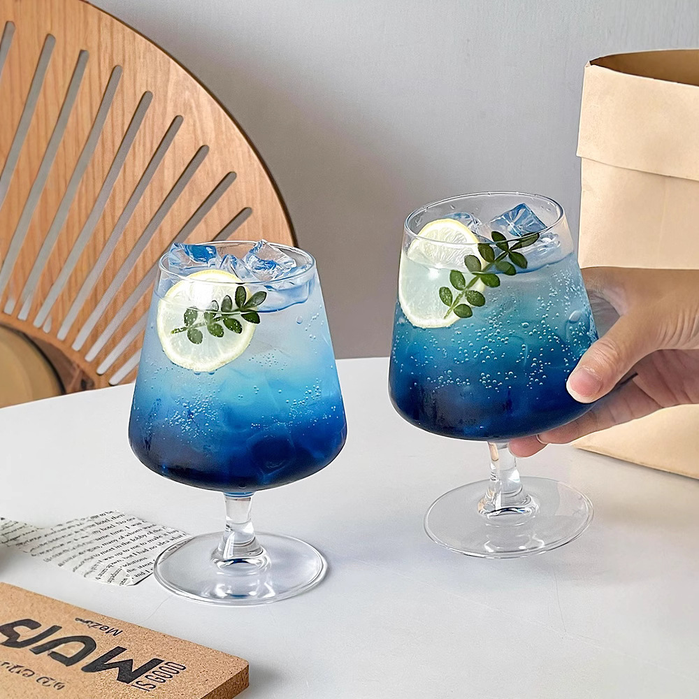 Wine Beer Foot - Szklanka na whisky z wysoką nóżką,