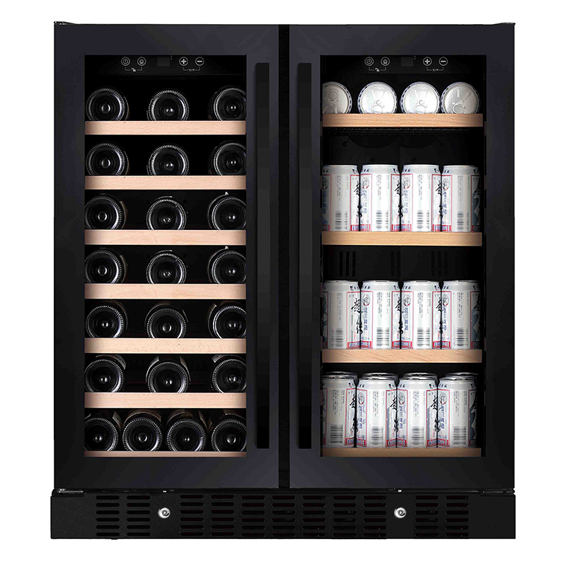 Wine And Beer Undercounter Fridge - Lodówka do napojów z szklanymi drzwiami