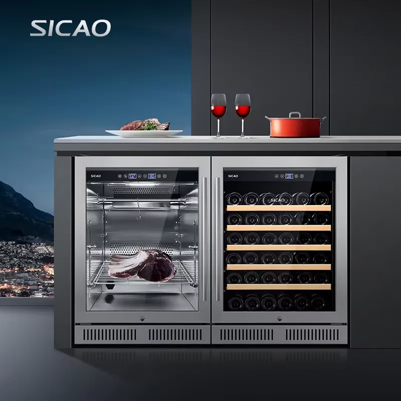 Wine And Beer Undercounter Fridge - Chłodziarka do dry agingu pod blatem,