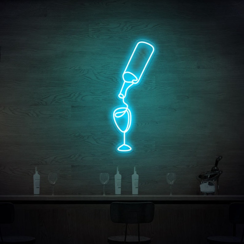 Neonowe lampki LED w kształcie – Wine In Beer Store recenzja i cena
