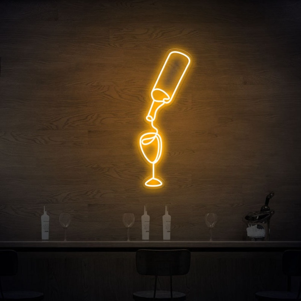 Neonowe lampki LED w kształcie – Wine In Beer Store recenzja i cena