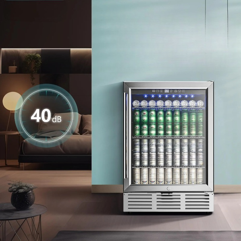 Lodówka do napojów 24 cale, na – Wine And Beer Undercounter Fridge recenzja i cena