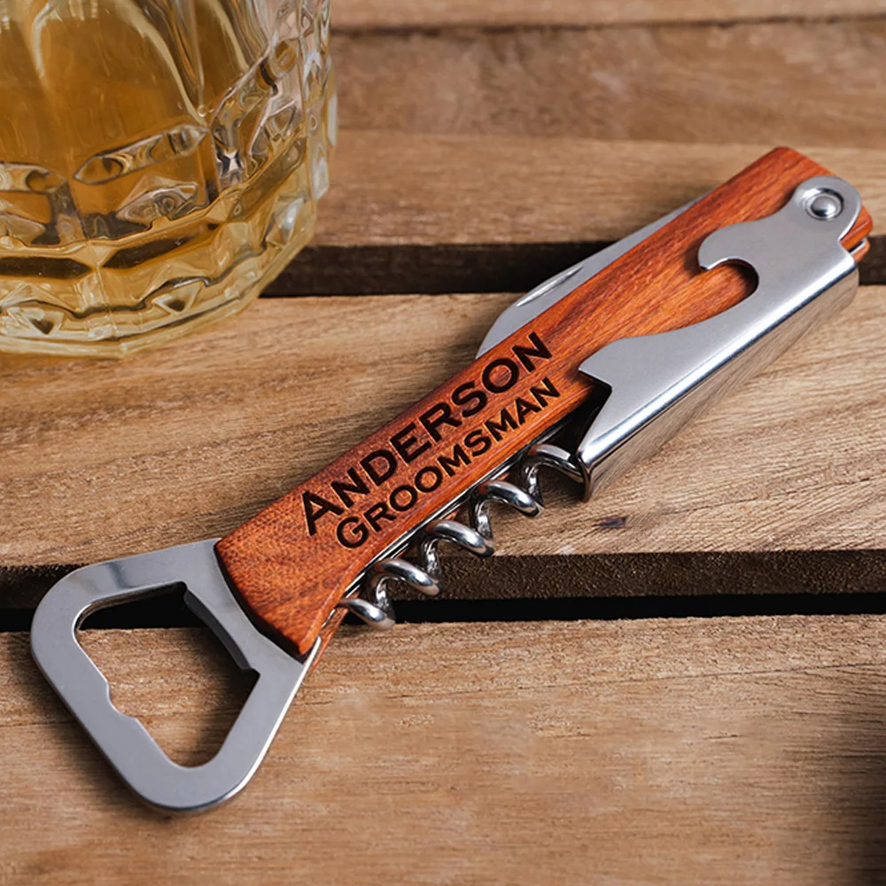 Spersonalizowane logo Korkocią – Wine Beer Logo recenzja i cena