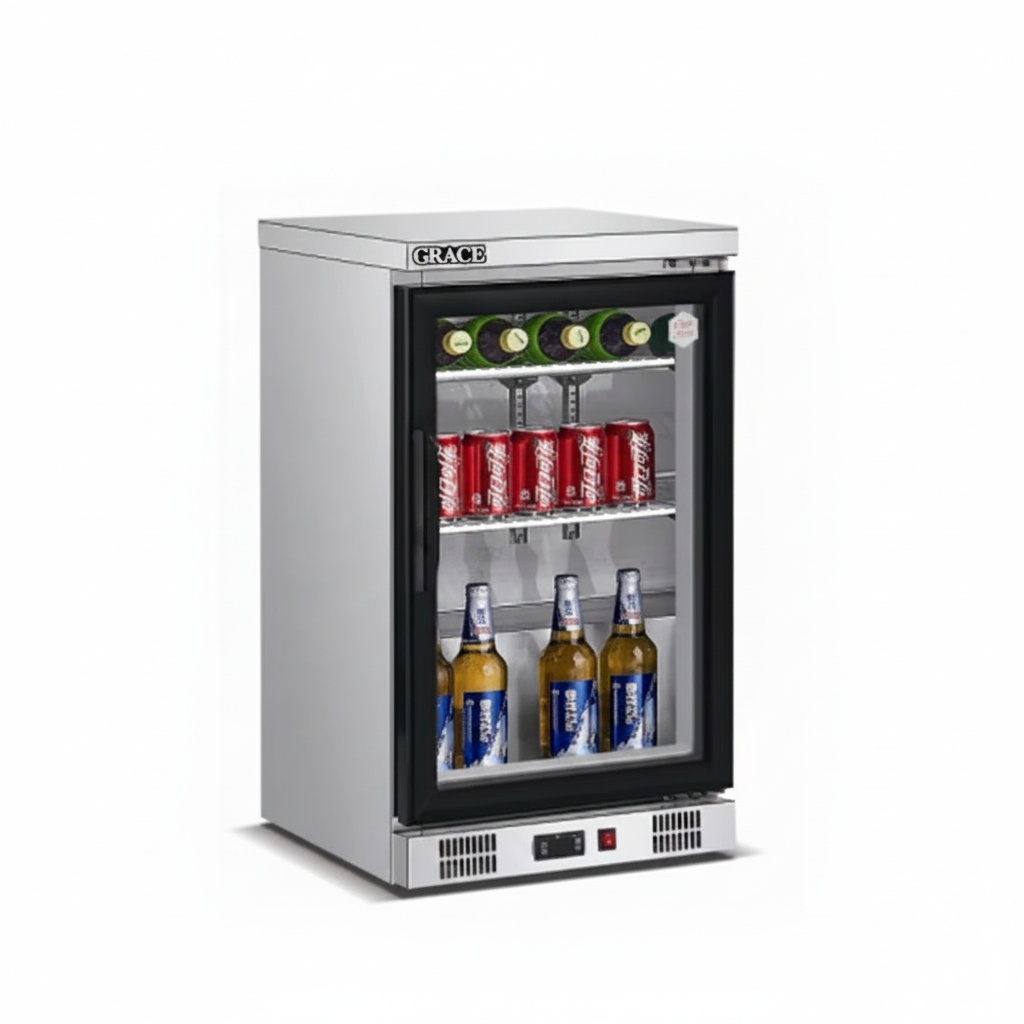 Lodówka podblatowa, stal nierd – Wine And Beer Undercounter Fridge recenzja i cena