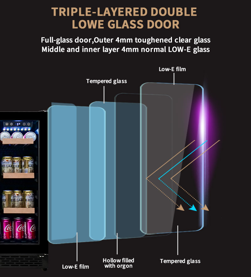 Dwudrzwiowa lodówka podblatowa – Wine And Beer Undercounter Fridge recenzja i cena