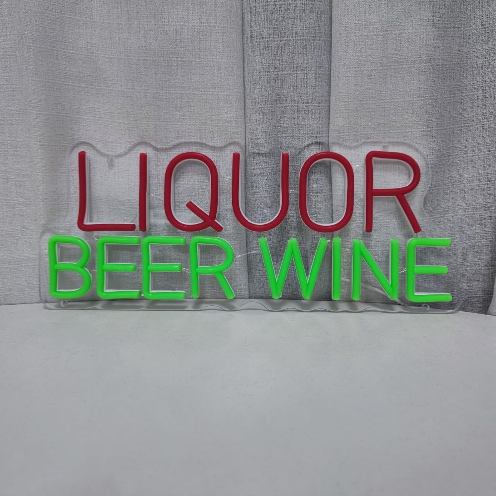 Neonowy znak LED na ścianę z m – Wine In Beer Store recenzja i cena