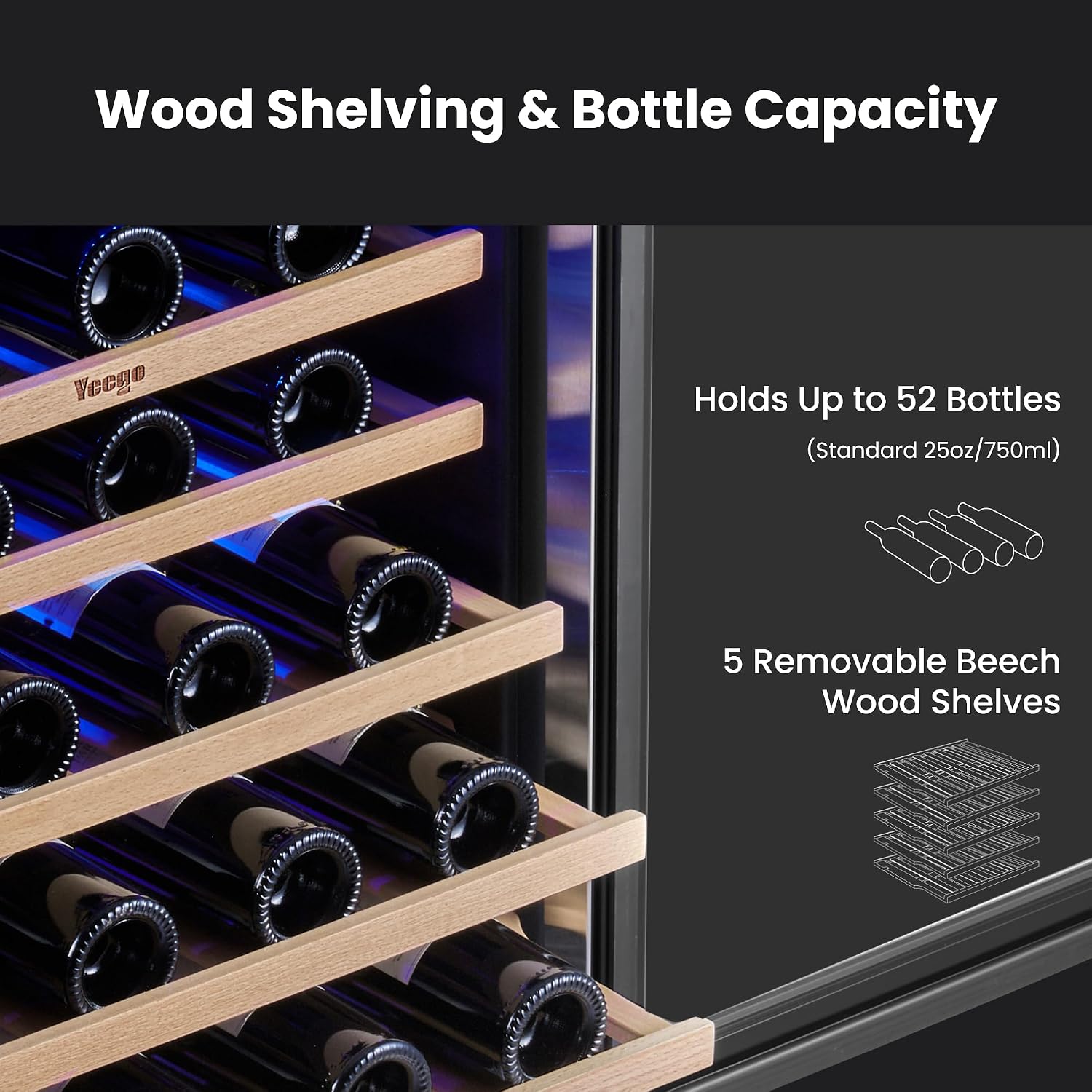 Chłodziarka do wina Yeego - 24 – Wine And Beer Undercounter Fridge recenzja i cena