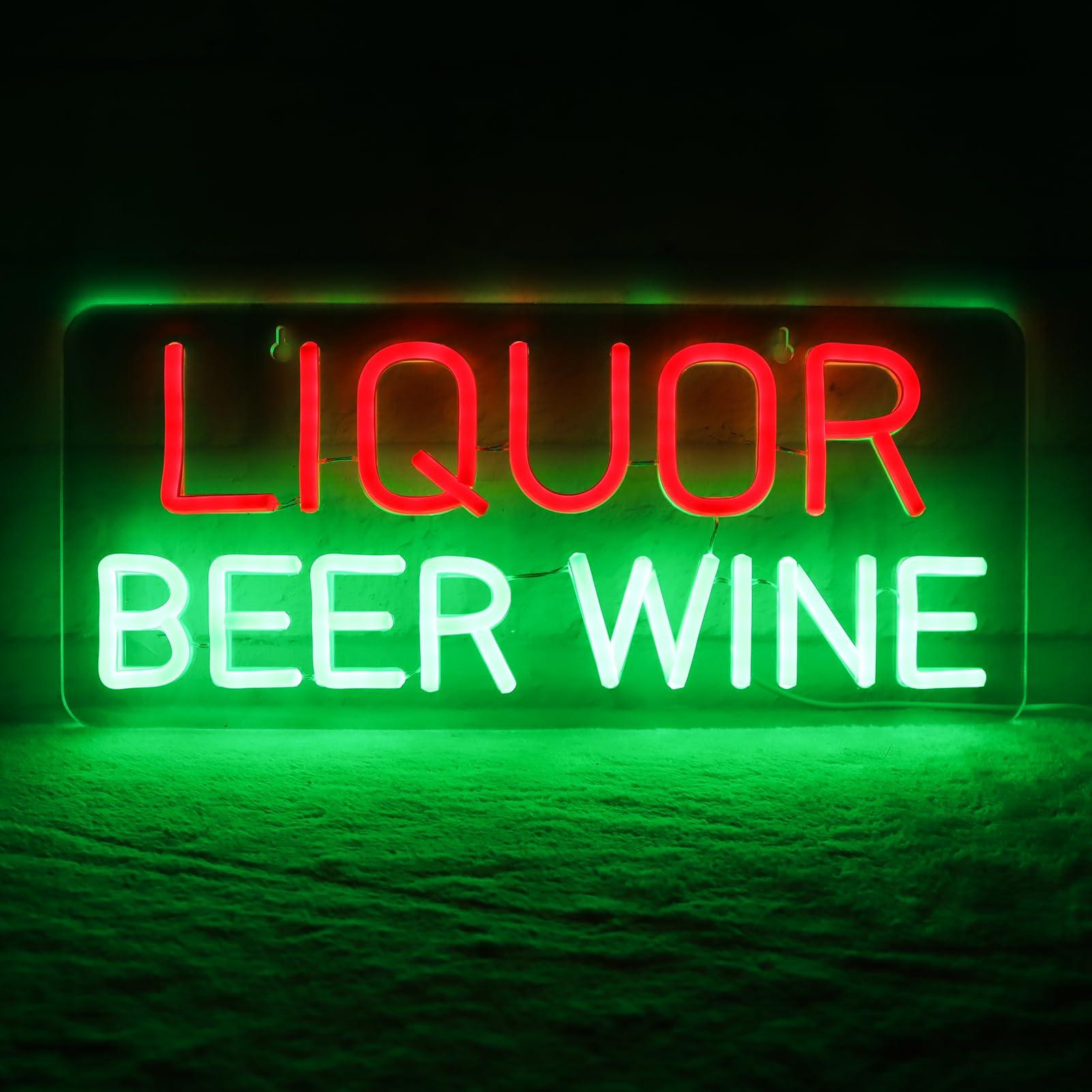 Neony LED z motywami alkoholi, – Wine In Beer Store recenzja i cena