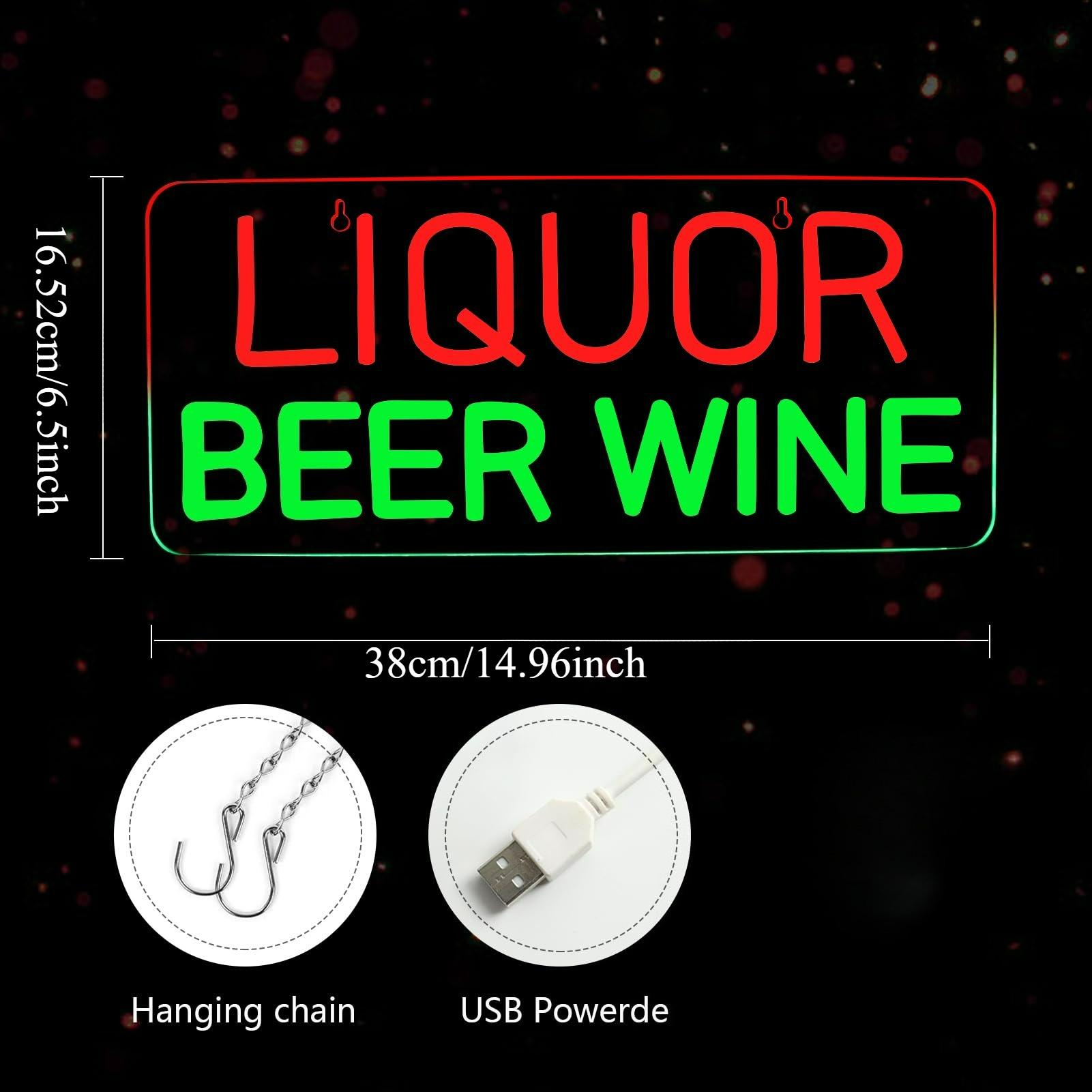 Neony LED z motywami alkoholi, – Wine In Beer Store recenzja i cena
